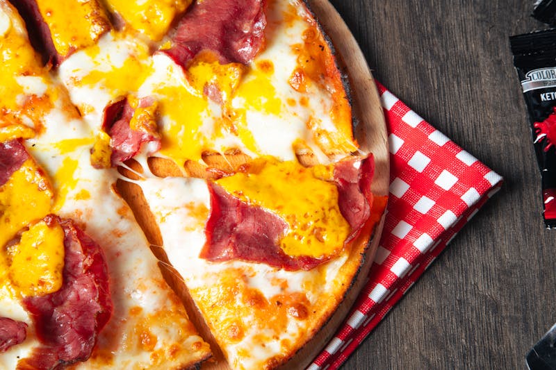 Smoky BBQ platter with ribs and sides